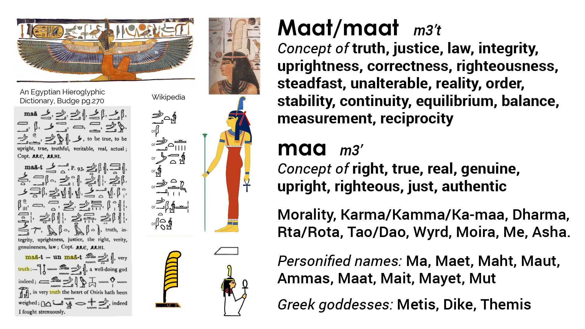 Ka-Maat, Karma, Wheel of Life Ka-Maat, Karma, Wheel of Life